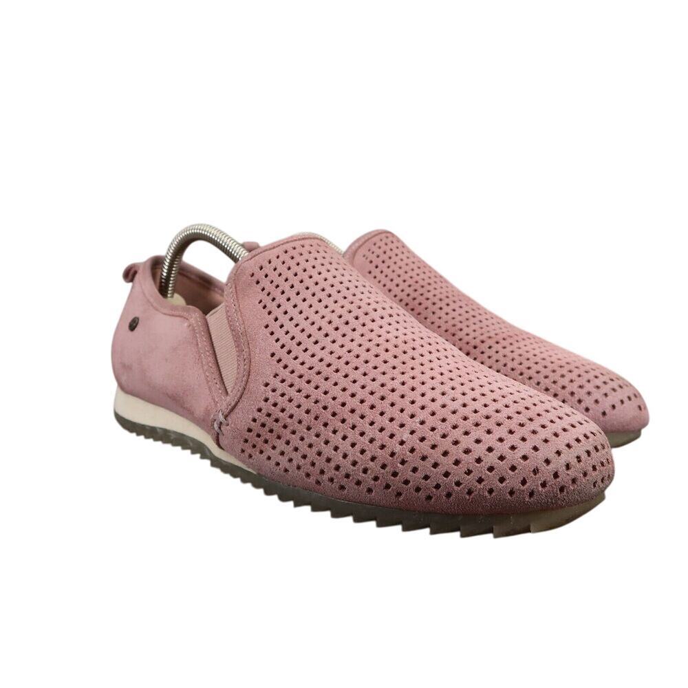 Bearpaw Shoes Womens 9 Sneakers Slip On Suede Valencia Casual Lifestyle Pink